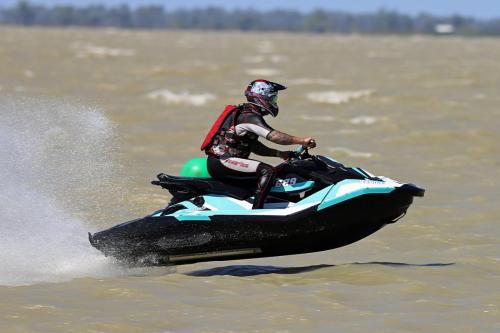 Travis at Kangaroo Lake VJSBA Race Weekend 2022